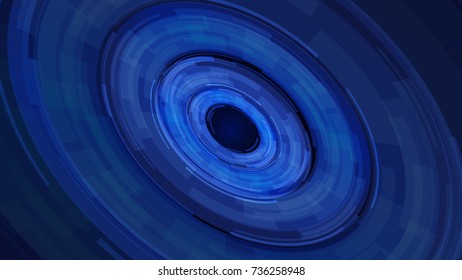 Blue technology background