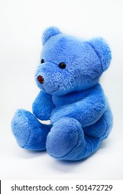 dark blue colour teddy bear