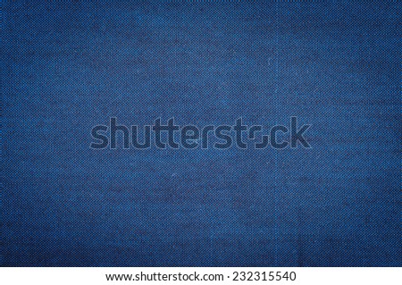 Blue textile texture for background