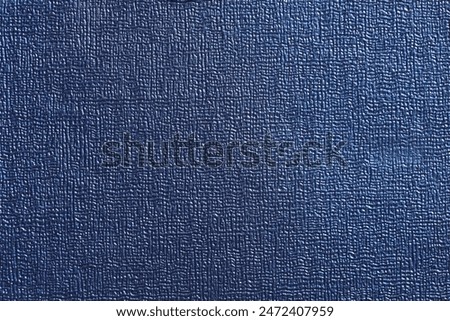 blue texture of plastic surface