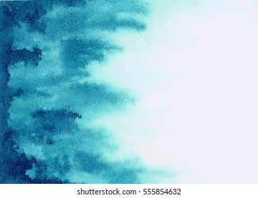 blue texture and watercolor stains