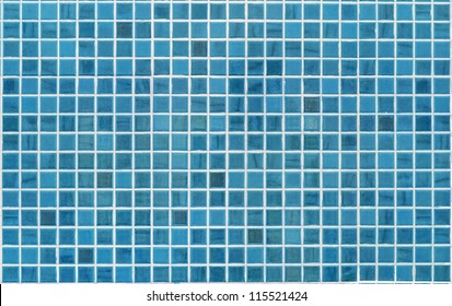 Blue Tile Wall