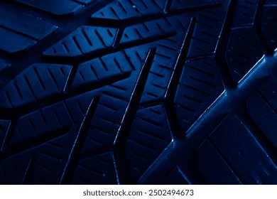 blue tire tread, tire traces background