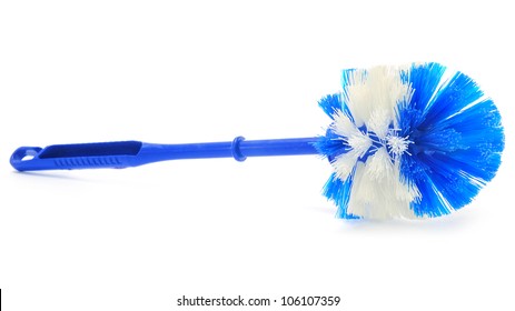 Blue Toilet Brush