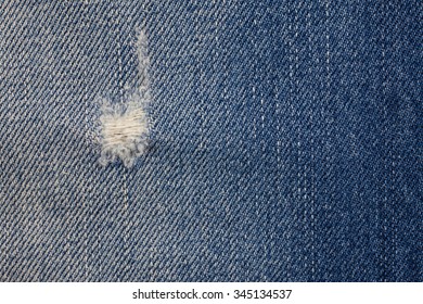 blue torn jeans