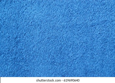 Blue Towel Texture.