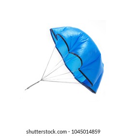 blue toy parachute