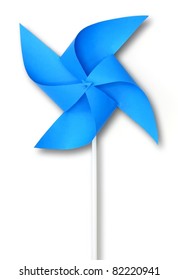 Blue Toy Windmill