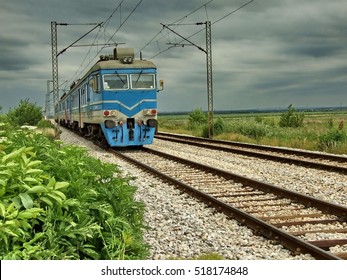 Blue train is coming