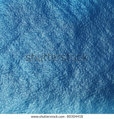 Blue tropical sea surface with waves and ripples. View from plane (approx 500m)