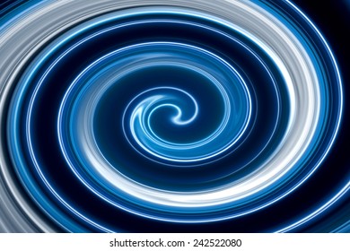 Blue Twirl Background.