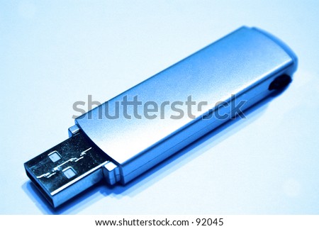 Blue Usb Drive