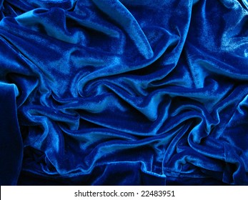 Blue Velvet Background