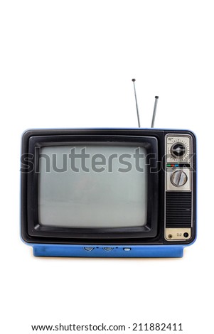 Similar – Image, Stock Photo hitchhikers Yellow TV set