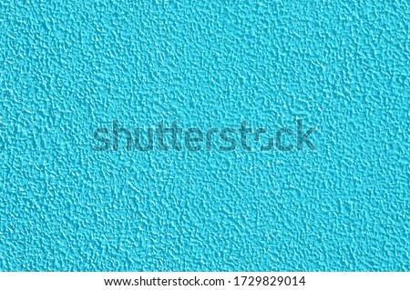 Blue wall small stone rough texture and background