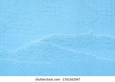Blue Wall Texture. Abstract Background