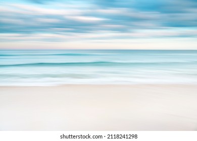 Blue Water Beach Abstract Wall Art Home Decor Sea Sand Surf Wave Ocean Beach Blue White Sky Skies Blur Abstract Ocean Photography My Abstract Art Photography Bondi Beach Landscape Australia Bright