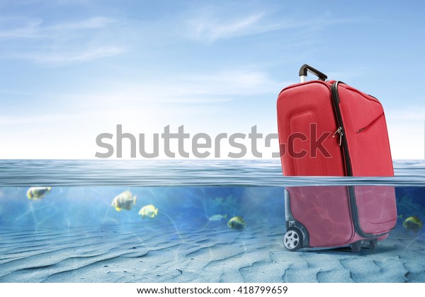 suitcases bluewater