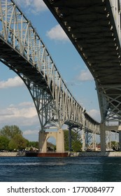 Blue Water Bridge In Port Huron