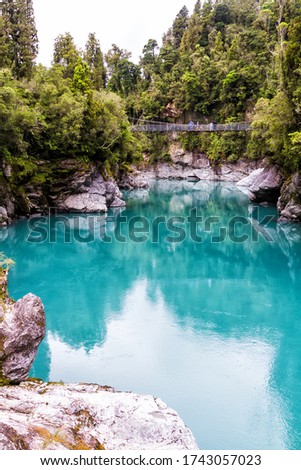 Similar – Image, Stock Photo pond swings Water