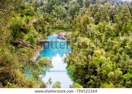 Similar – Image, Stock Photo pond swings Water