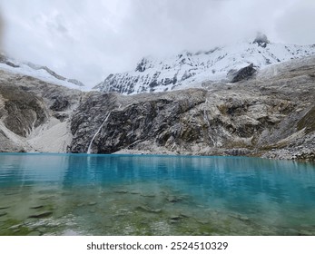 Blue Water at Laguna 69 in Peru - Powered by Shutterstock