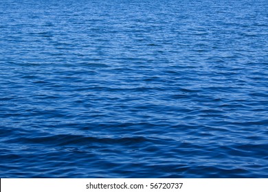 Blue Water Of Lake