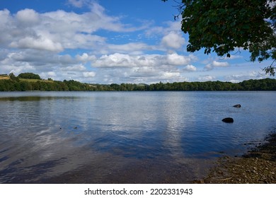 Blue Water Of A Scottish Loch In Summer