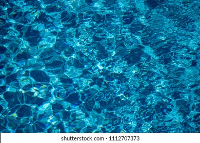 Blue Water Texture With Ripples And Specular Highlights