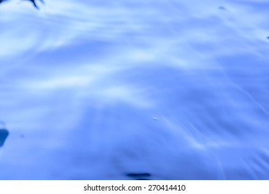 blue water and wave for background