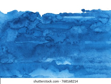 50,081 Sky blue watercolor background Stock Photos, Images ...