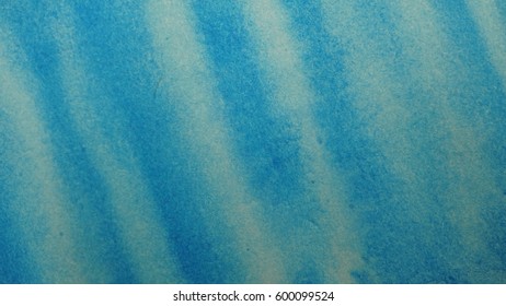 Blue watercolor, strip covered with paper, background texture - Shutterstock ID 600099524