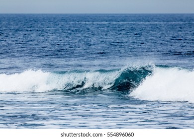 Blue Wave in Ocean