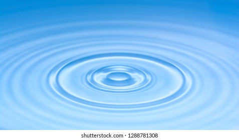 Blue waves on the water surface as a texture