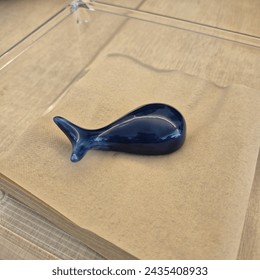 Blue whale goods
					Blue whale paperweight
					small and cute paperweight
					