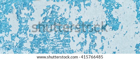 blue and white background in rustic style with shabby paint