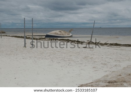Similar – Image, Stock Photo After the storm surge