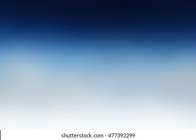 Blue To White Gradient Blurred Background