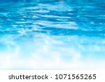 blue and white pool water background