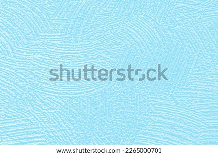 Blue winter texture background with voluminous stripes.