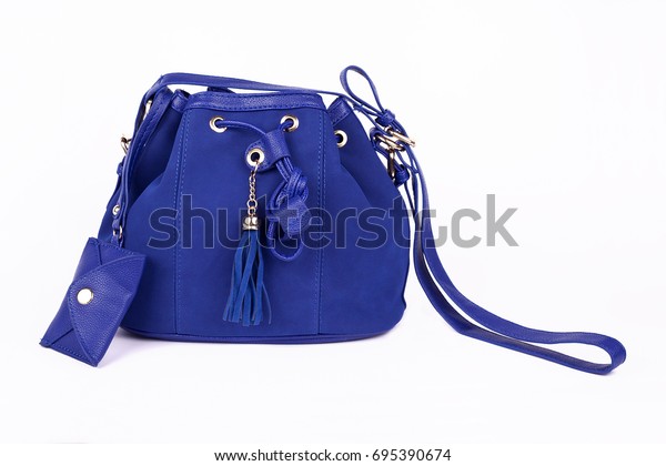 blue ladies bag