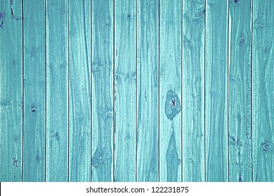 Blue wood background