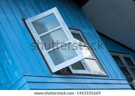 Similar – Image, Stock Photo Blue hut Cloudless sky