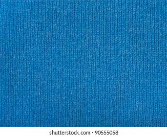 Blue Wool Texture