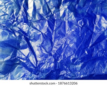 Blue, Wrinkled, Carbon Paper (texture).