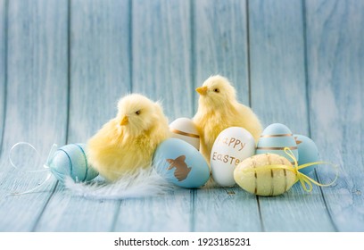 Banner Blue Yellow White Eggs Yellow Stock Photo (Edit Now) 1923362819 ...