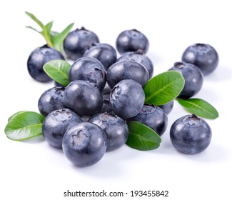 Blueberries Isolated 