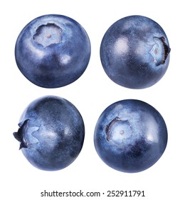 Blueberries Isolated 