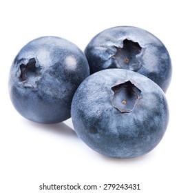 Blueberries Isolated