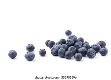 Blueberries Isolated